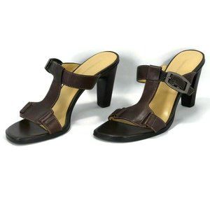 Worthington Women's Sandals Size 7M Brown 3" Heels